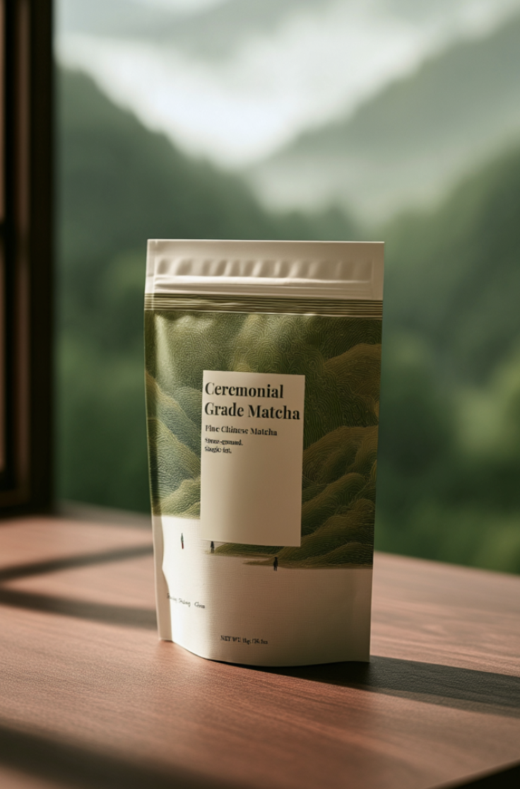 A Culinary (CMT) matcha pouch